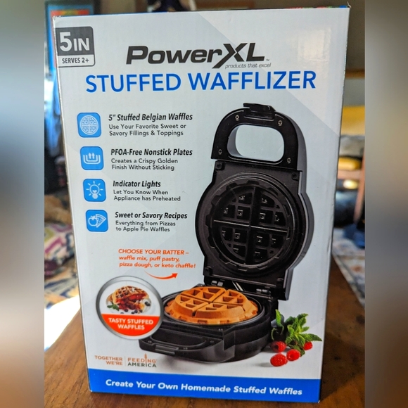 Power XL Kitchen Nwt Power Xl Stuffed Wafflizer Poshmark